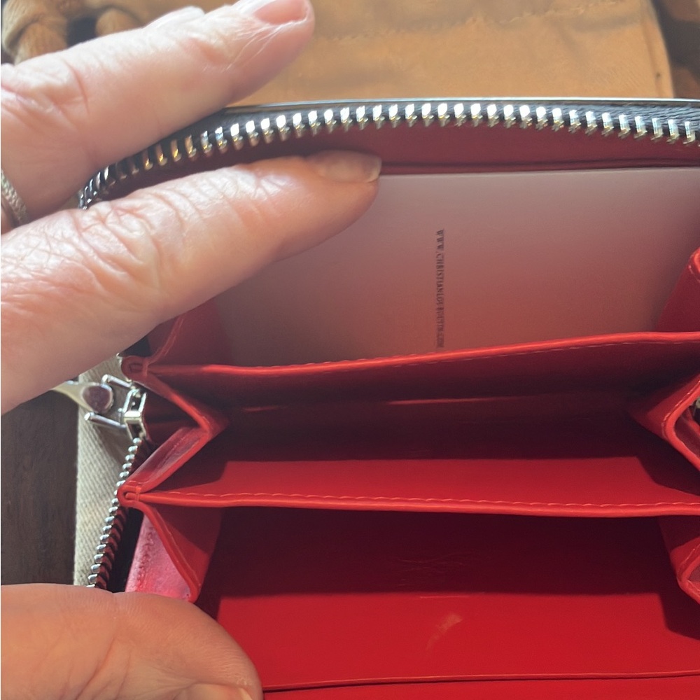 Christian Louboutin Artistic Multicolor Wallet LIMITED EDITION !NWT - Picture 8 of 8